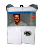 Hanes 4-Pack Comfort  Cool Crew Sock